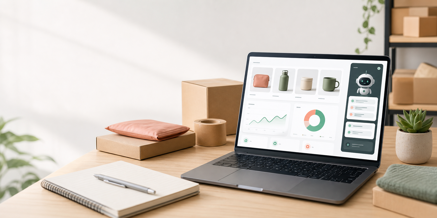 AI tools workspace for ecommerce sellers